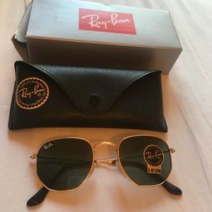 Ray Ban hexagonal flat lenses